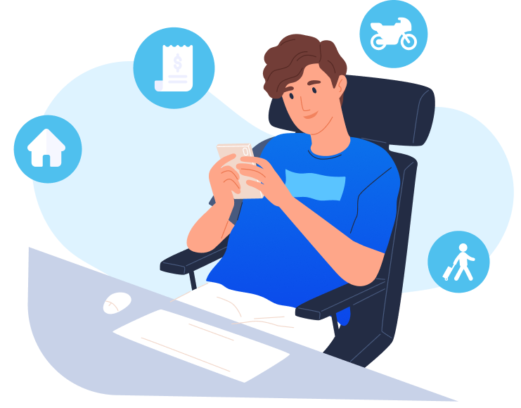 Personal Loan Access Illustration