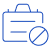 No employment required icon